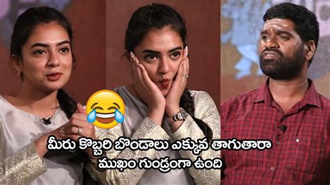 Bithiri Sathi Making Hilarious Fun With Nazriya Nazim Ante