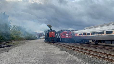 Mega Smoke Show From An Alco Rs At The Danbury Railroad Museum Youtube