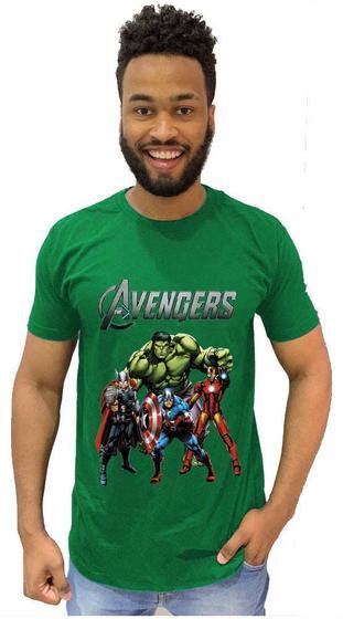 Camisa Camiseta Her I Marvel Vingadores Avengers Thor Hulk Adquirido