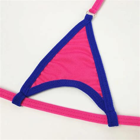 Offener Schritt Exotischer Mini Micro Bikinis Frauen Sexy Verband