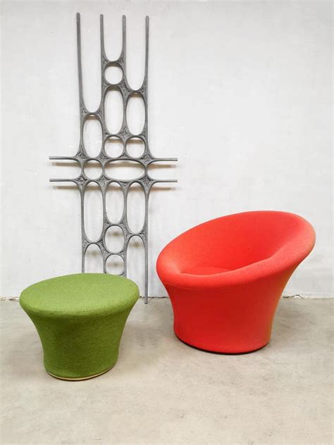 Dutch Mushroom F560 Chair And Ottoman By Pierre Paulin For Artifort