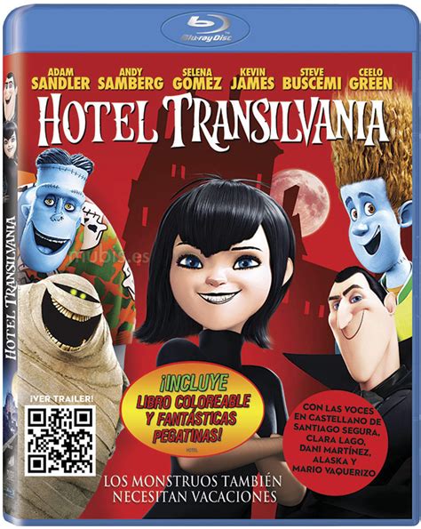 Carátula de Hotel Transilvania Edición Exclusiva Blu ray