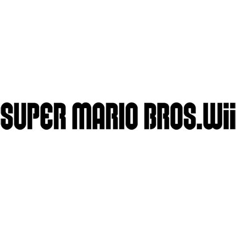 Super Mario Logo Font