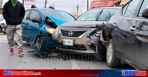 Hoy Tamaulipas Accidente En Tamaulipas Distraido Conductor Causo