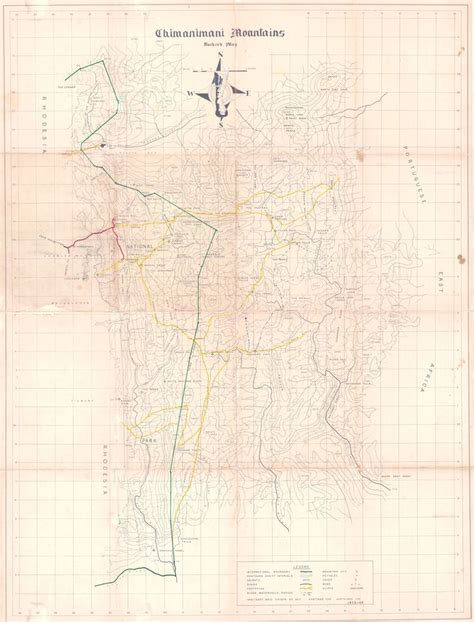 Tucker's Map of the Chimanimani Mountains on Behance | Abstract artwork, Mountain club, Digital ...