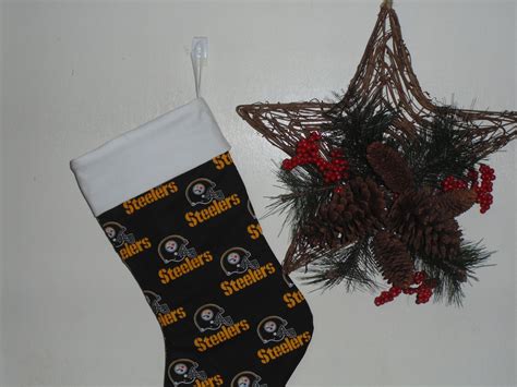 Steelers Christmas stocking | Etsy