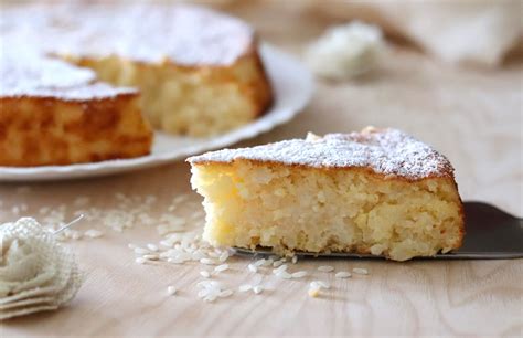 Torta Di Riso Ricetta Dolce Senza Farina La Tavola Di Gio