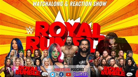 2021 ROYAL RUMBLE LIVE WATCHALONG The Insiders Wrestling Podcast YouTube