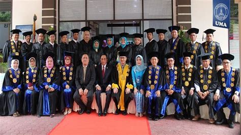 Graduation Ceremony Of Bachelor And Master University Of Medan Area