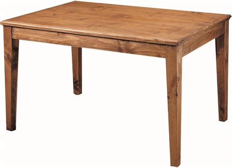 Mesa de comedor rústica de 135 en madera maciza