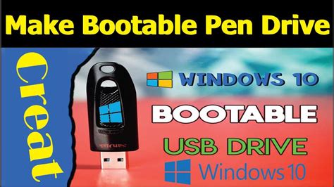 Windows 10 Bootable Usb Bootable Pendrive Kaise Banaye Create