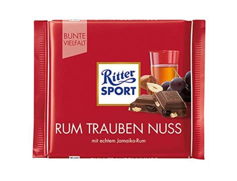 Ritter Sport Rum Trauben Nuss Gr