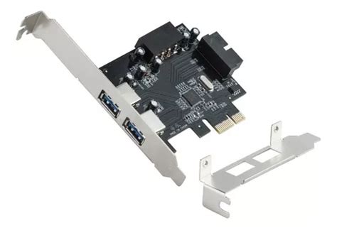 Placa Pci E 2 Portas Usb 3 0 19 Pinos Painel Front Usb 3 0