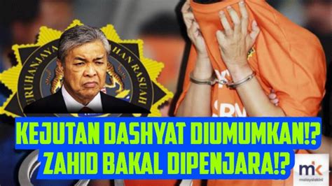 MENGEJUTKAN RAKYAT ZAHID DIHERET KE MAHKAMAH LAGI HABISLAH YouTube