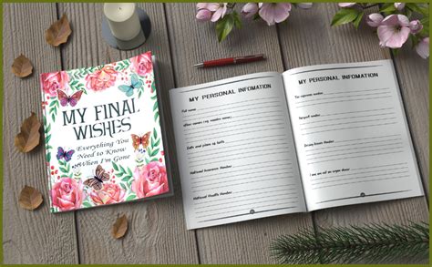 Mua My Final Wishes Planner Everything You Need To Know When I M Gone