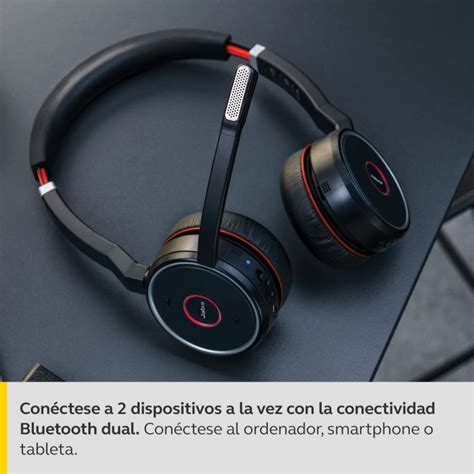 Jabra Evolve Auriculares Inal Mbricos Est Reo Usb Negros