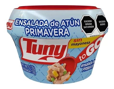 Ensalada De Atún Tuny To Go Sin Mayonesa 135 G Envío gratis