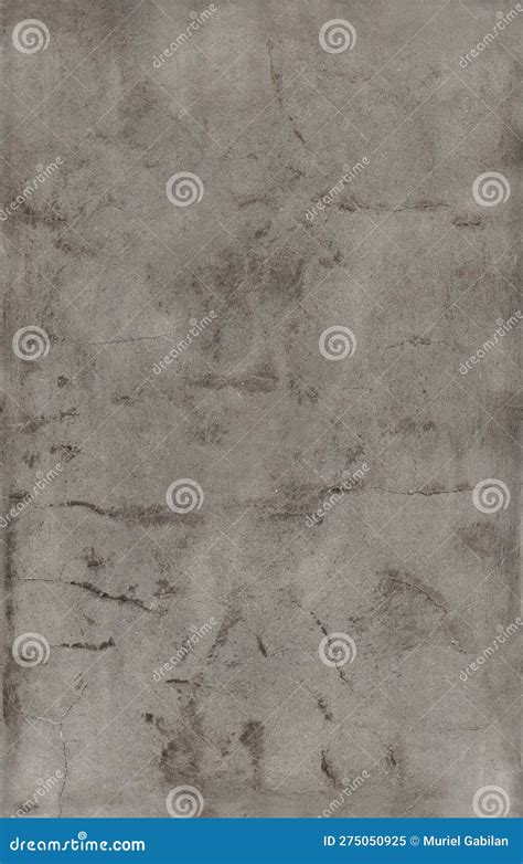 Close Up Of Smooth And Cracked Dark Grey Wall Stock Image Image Of