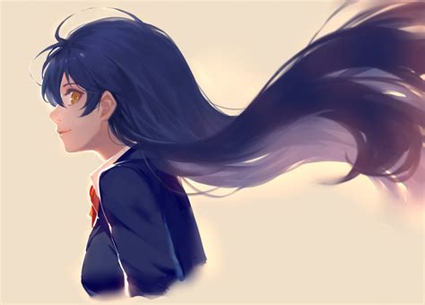 Wallpaper Illustration Anime Love Live Cartoon Black Hair Sonoda