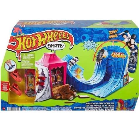 Conjunto De Skatepark Hot Wheels Parque De Divers Es Tony Hawk M Parque De Skate Tony