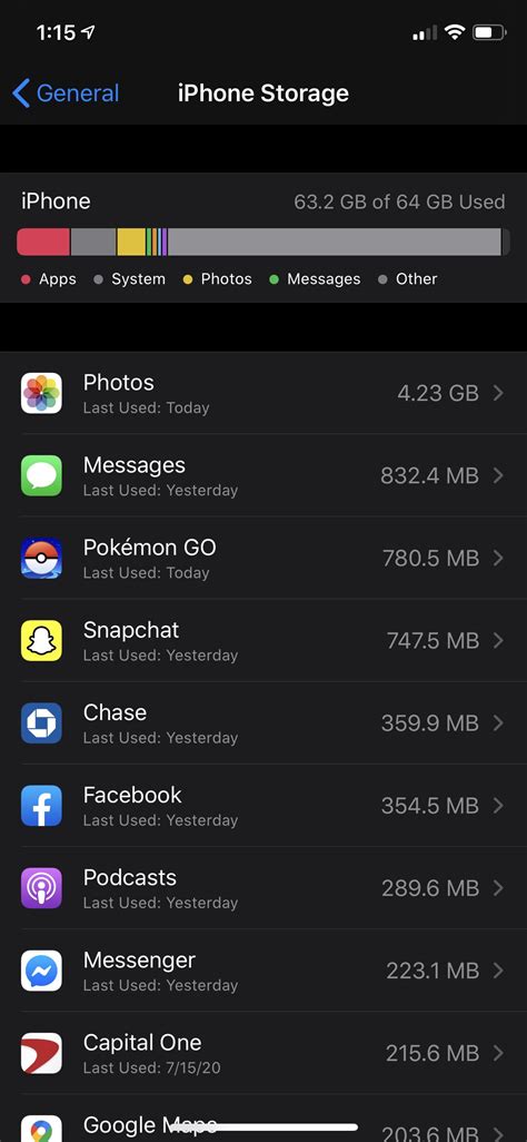 iPhone 11 Pro storage issues. No idea what’s taking up that much space ...