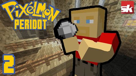 Minecraft Pixelmon Peridot Ep2 MY FIRST GYM BADGE Journey Of