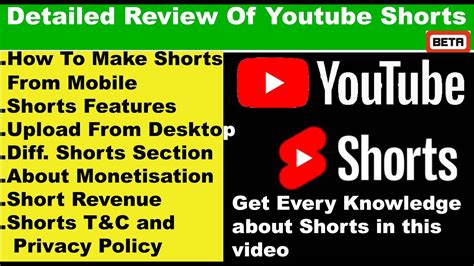 Youtube Shorts Beta What Is Youtube Shorts Beta In Detail How To