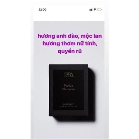 Nước hoa nữ Zara Red Vanila Orchid Gardenia Nuit Femme Tuberose