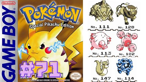 Pokemon Yellow 71 Safari Zone 1 YouTube