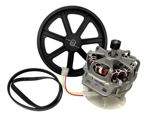 Motor Lavadora Acros Original Nuevo Con Polea Y Banda Envío gratis