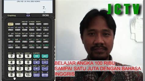 Cara Membaca Angka Jutaan Dalam Bahasa Inggris