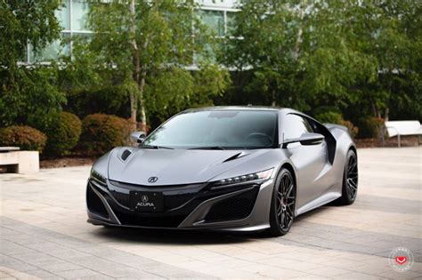 Honda Nsx Grey Vossen Vps Wheel Wheel Front