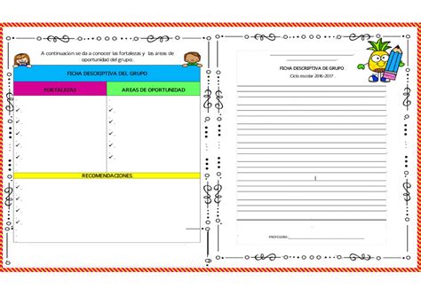 Excelentes Formatos En Word Para Realizar Las Fichas Descriptivas Y