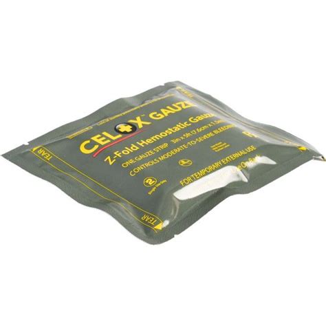 Бинт гемостатический Z-Fold Celox Gauze (1,5 м) - купить по лучшей цене ...