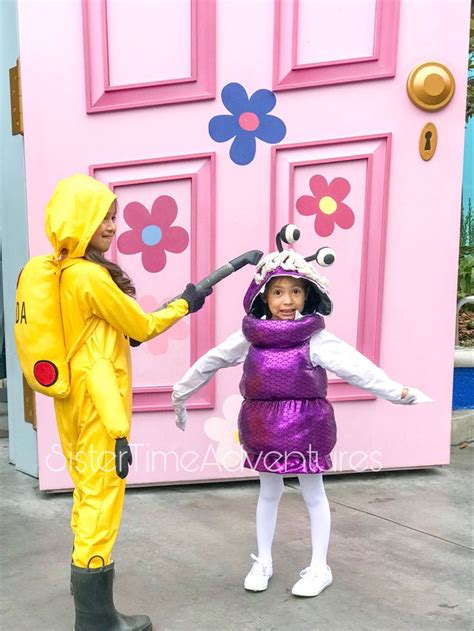 Monster’s Inc Boo and CDA costumes | Costumes, Halloween costumes, Kids ...