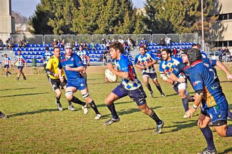 Partita Cus Torino Di Rugby Contro Rugby Paese Fotografia Editoriale