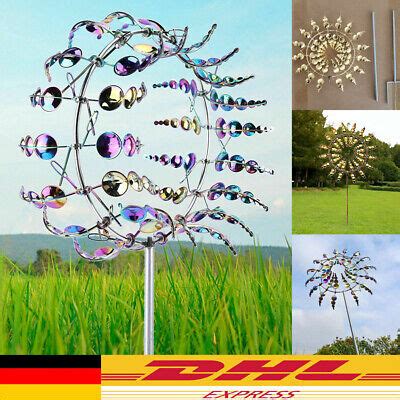 Einzigartige Und Magische Metall Windm Hle Garten Wind Spinner