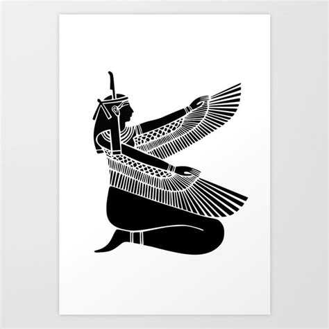 Maat Egyptian Goddess Tattoo