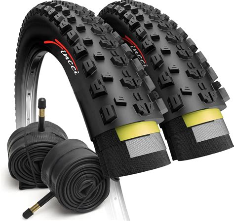 Amazon Fincci X Inch Mountain Bike Tire Foldable