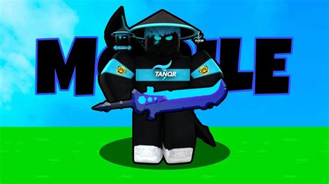 I Became The Mobile Tanqrroblox Bedwars Youtube