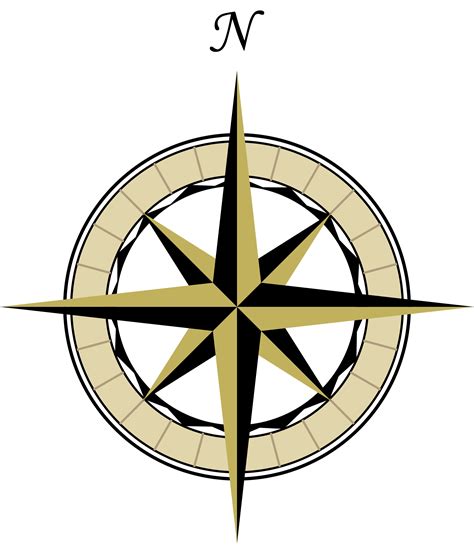 Simple Compass Rose