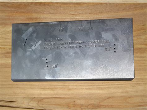 Titanium Ndt Ut Calibration Block At Rs Piece Ultrasonic