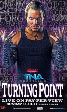 Póster oficial de TNA Turning Point 2011 Wrestling Wallpapers