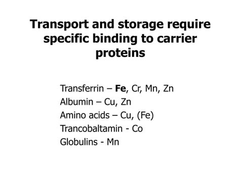 Nutrition Minerals And Trace Elements Ppt