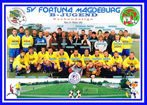 Chronik B Junioren Sv Fortuna Magdeburg E V