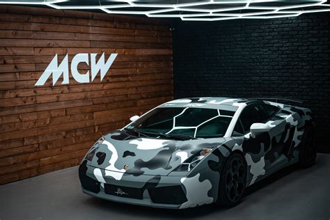 Lamborghini Gallardo Camouflage Covering Montpellier Mcw