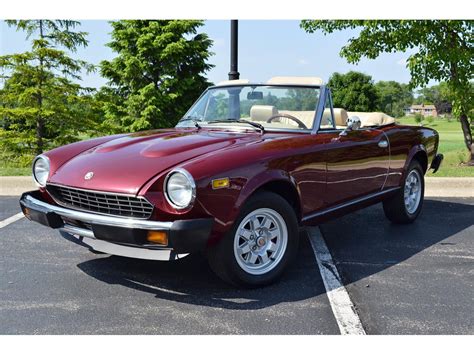 Classic Fiat Spider For Sale On Classiccars