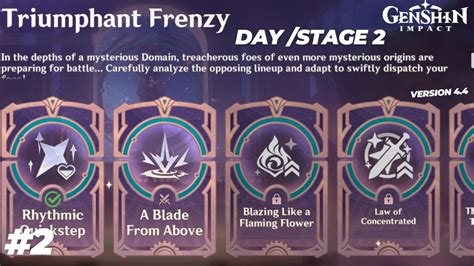 Triumphant Frenzy Day Stage Difficulty Pro Ver Event