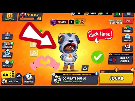 Finalmente Liberei A Skin Do Lean Do Brawl Stars YouTube