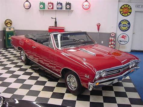 Find new 67 Chevelle SS Convertible Real 138 Code Bolero Red Fresh ...